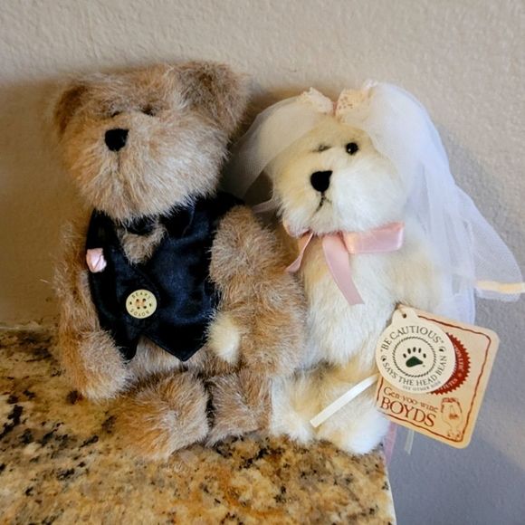 Boyds Bears Other - T.J.'s Best Dressed Collection Bears Mr & Mrs Dooright